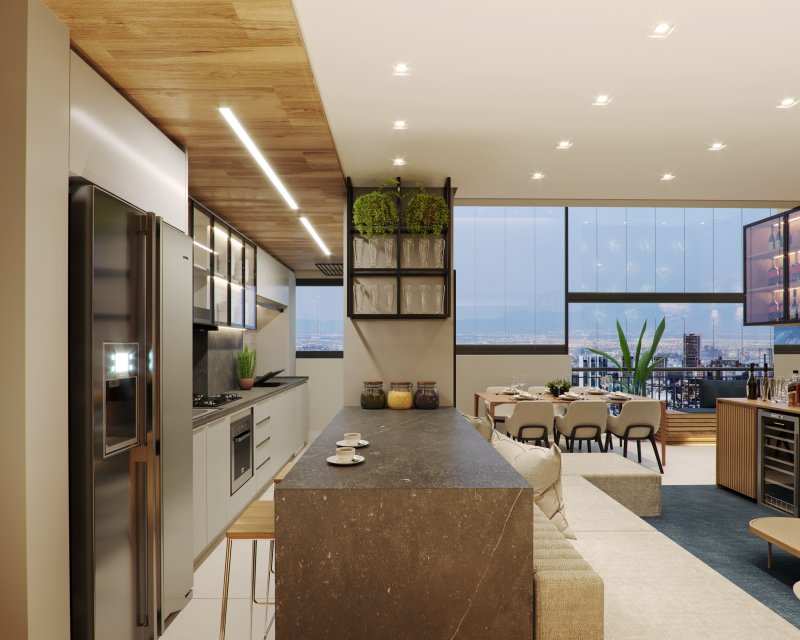 Cobertura para alugar com 1 quarto - Barra Funda,São Paulo