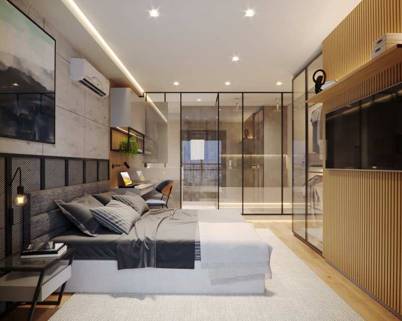 Cobertura para alugar com 1 quarto - Barra Funda,São Paulo