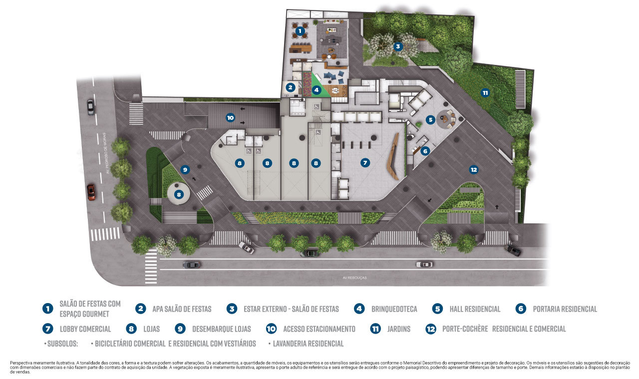 Planta - Studio à venda em São Paulo, Pinheiros, com 1 quarto, 39,78m² - Urbano Broker